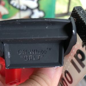 Off-white transparent industrial belt.